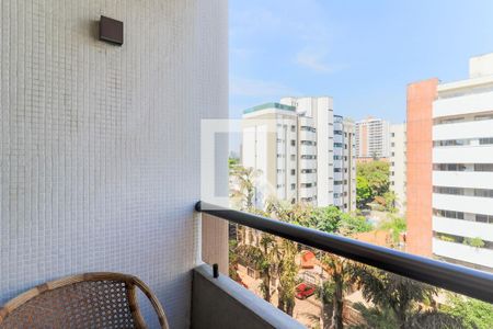 Varanda da Sala de apartamento para alugar com 3 quartos, 167m² em Cidade Monções, São Paulo