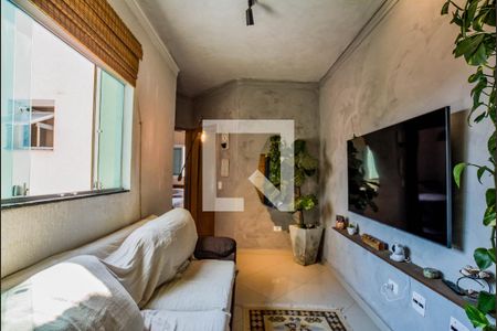 Sala de apartamento à venda com 2 quartos, 90m² em Vila Alice, Santo André