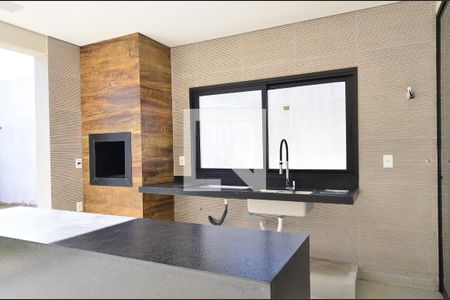 Churrasqueira de casa de condomínio à venda com 4 quartos, 359m² em Nacional, Belo Horizonte
