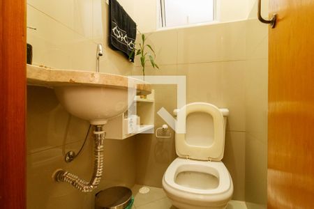 Lavabo de casa de condomínio à venda com 3 quartos, 152m² em Vila Isolina Mazzei, São Paulo