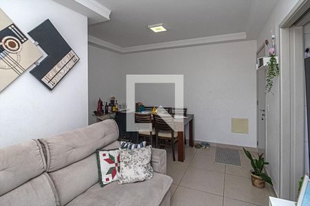 sala_3 de apartamento à venda com 2 quartos, 52m² em Vila Gumercindo, São Paulo