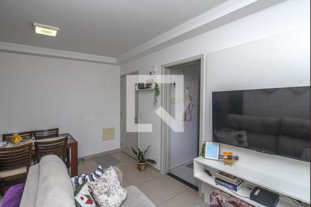 sala_4 de apartamento à venda com 2 quartos, 52m² em Vila Gumercindo, São Paulo