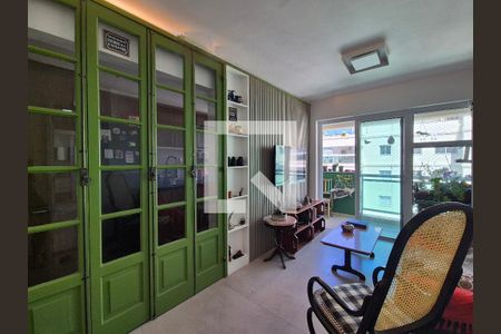 Sala de apartamento à venda com 3 quartos, 144m² em Barra da Tijuca, Rio de Janeiro