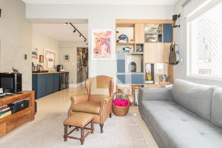 Sala de apartamento à venda com 2 quartos, 97m² em Vila Nova Conceição, São Paulo