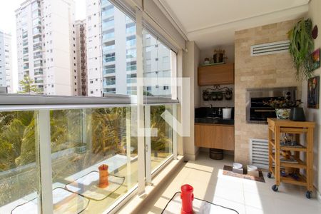 Varanda de apartamento à venda com 3 quartos, 106m² em Fazenda São Quirino, Campinas