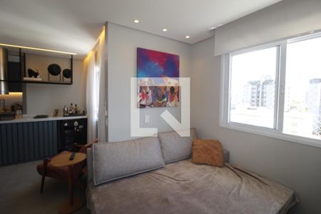 Sala de apartamento à venda com 1 quarto, 57m² em Passo da Areia, Porto Alegre