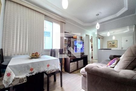 Sala de apartamento à venda com 2 quartos, 67m² em Jardim dos Oliveiras, Campinas
