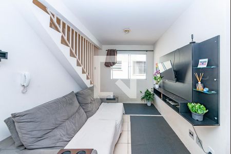 Sala de apartamento para alugar com 3 quartos, 110m² em Caiçaras, Belo Horizonte