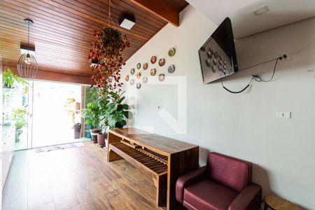 Área Gourmet de apartamento à venda com 3 quartos, 180m² em Campestre, Santo André