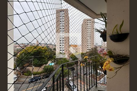 Varanda da Sala de apartamento à venda com 2 quartos, 62m² em Vila Mangalot, São Paulo
