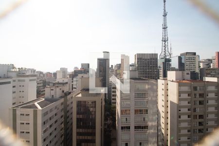 Sacada Vista de apartamento à venda com 3 quartos, 139m² em Paraíso, São Paulo