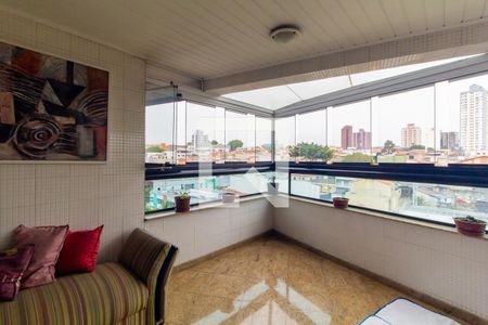 Varanda da Sala de apartamento à venda com 3 quartos, 115m² em Parque da Vila Prudente, São Paulo