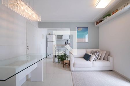 Sala de apartamento à venda com 1 quarto, 42m² em Jardim das Acacias, São Paulo