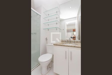 Banheiro de kitnet/studio à venda com 1 quarto, 32m² em Aclimação, São Paulo