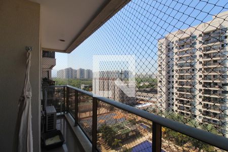 Varanda da Sala de apartamento à venda com 2 quartos, 64m² em Jacarepaguá, Rio de Janeiro