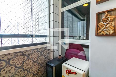 Varanda da Sala de apartamento à venda com 6 quartos, 138m² em Baeta Neves, São Bernardo do Campo