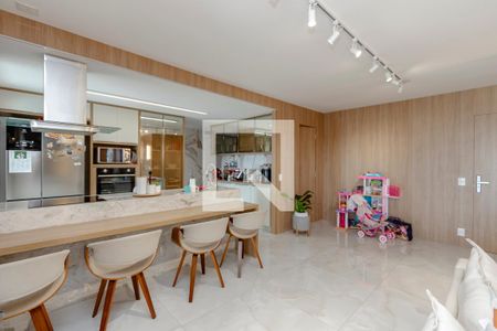 Sala de apartamento à venda com 3 quartos, 136m² em Jardim Dom Bosco, São Paulo