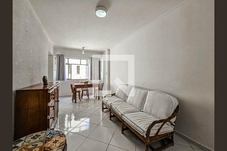 Sala de apartamento para alugar com 1 quarto, 116m² em Boqueirão, Santos