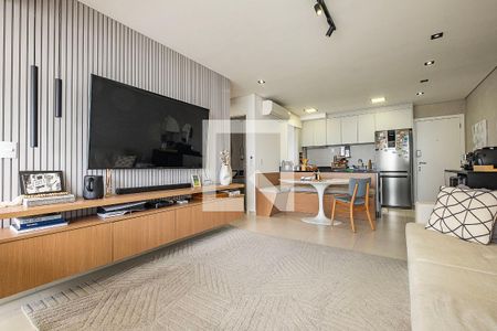 Sala/Cozinha de apartamento à venda com 1 quarto, 74m² em Sumaré, São Paulo