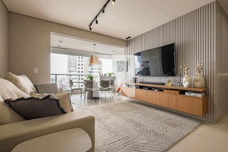 Sala/Cozinha de apartamento para alugar com 1 quarto, 74m² em Sumaré, São Paulo