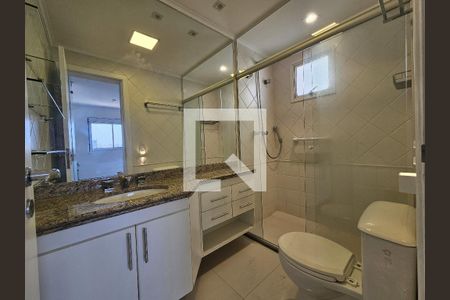 Banheiro da Suíte 1 de apartamento para alugar com 3 quartos, 120m² em Vila Cruzeiro, São Paulo