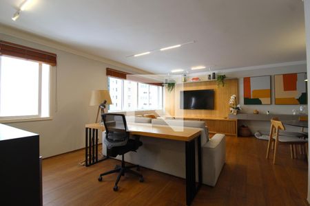 Sala de apartamento à venda com 2 quartos, 114m² em Indianópolis, São Paulo
