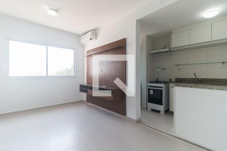 Sala de apartamento para alugar com 1 quarto, 46m² em Vila Partenio, Mogi das Cruzes