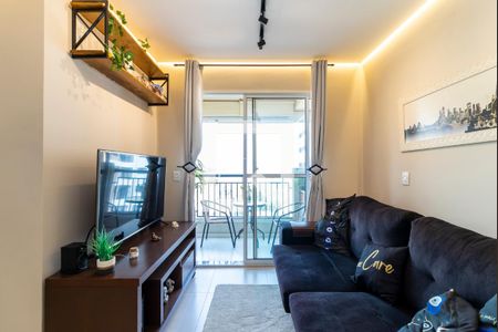 Sala de Estar de apartamento à venda com 2 quartos, 57m² em Vila Dom Pedro Ii, São Paulo