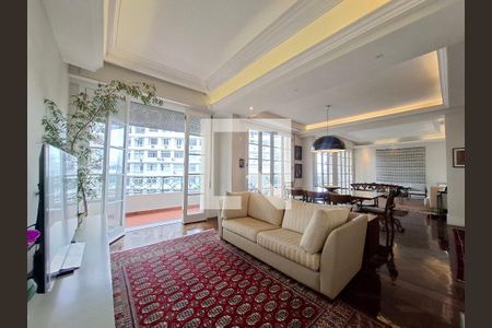 Sala de apartamento à venda com 3 quartos, 234m² em Flamengo, Rio de Janeiro