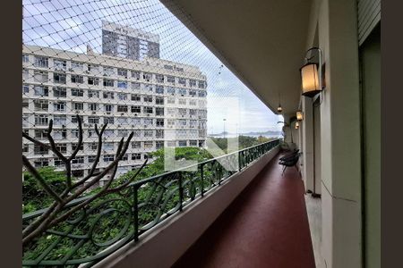 Varanda de apartamento à venda com 3 quartos, 234m² em Flamengo, Rio de Janeiro