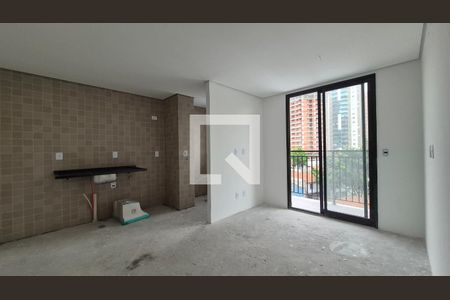 Sala de apartamento à venda com 2 quartos, 58m² em Jardim, Santo André