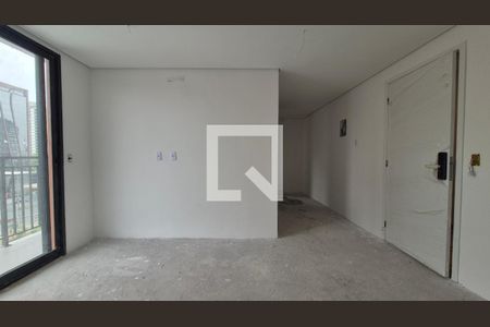 Sala de apartamento à venda com 2 quartos, 58m² em Jardim, Santo André