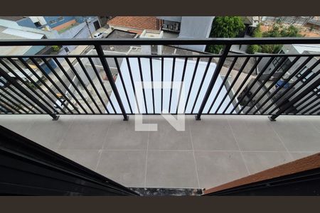 Sacada Quarto 1 de apartamento à venda com 2 quartos, 58m² em Jardim, Santo André