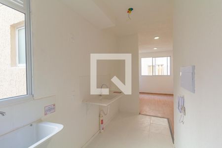 Cozinha e Área de Serviço de apartamento para alugar com 2 quartos, 42m² em Fátima, Canoas