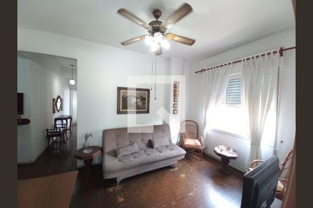 Sala de apartamento para alugar com 2 quartos, 78m² em Itararé, São Vicente