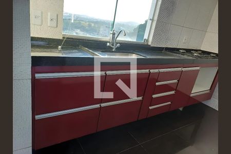 Cozinha de apartamento para alugar com 2 quartos, 120m² em Vale das Amendoeiras, Contagem