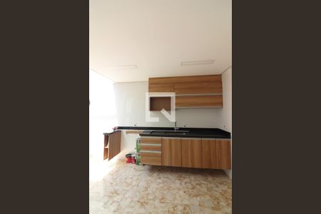 Cozinha e Espaço Gourmet de casa de condomínio à venda com 3 quartos, 106m² em Nova Petrópolis, São Bernardo do Campo