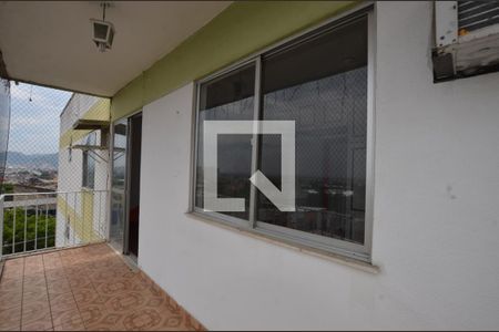 Varanda da Sala de apartamento para alugar com 3 quartos, 73m² em Vila Valqueire, Rio de Janeiro