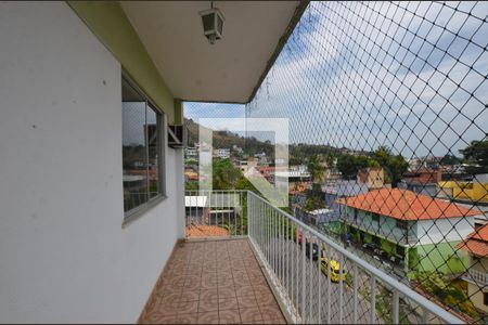 Varanda da Sala de apartamento para alugar com 3 quartos, 73m² em Vila Valqueire, Rio de Janeiro