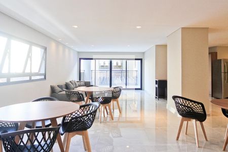 Área comum - Salão de festas de kitnet/studio para alugar com 1 quarto, 25m² em Santana, São Paulo