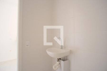 Banheiro de kitnet/studio à venda com 1 quarto, 24m² em Tatuapé, São Paulo