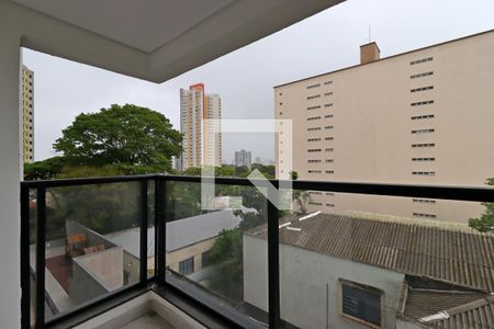 Varanda da Sala de apartamento à venda com 2 quartos, 64m² em Vila Assunção, Santo André