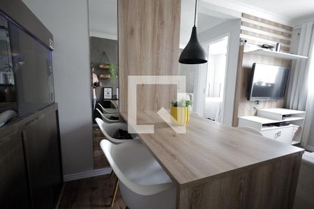 Sala  de apartamento à venda com 2 quartos, 48m² em Parque Sao Vicente, Santo André
