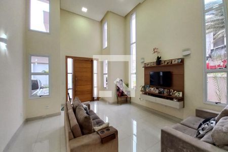 Sala de casa de condomínio para alugar com 4 quartos, 323m² em Swiss Park, Campinas