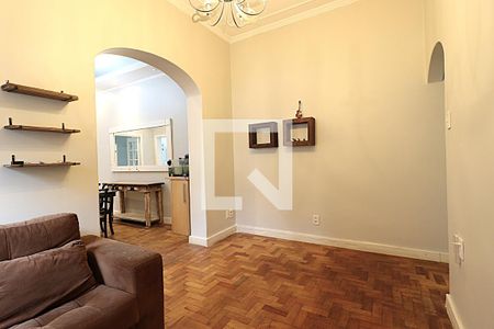 Sala de apartamento à venda com 2 quartos, 72m² em Navegantes, Porto Alegre