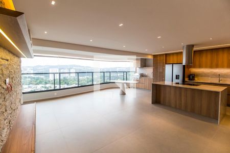 Sala de apartamento para alugar com 2 quartos, 124m² em Alphaville Industrial, Barueri