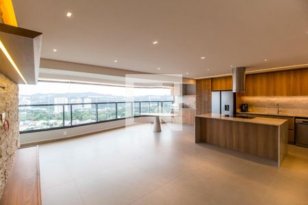 Sala de apartamento para alugar com 2 quartos, 124m² em Alphaville Industrial, Barueri