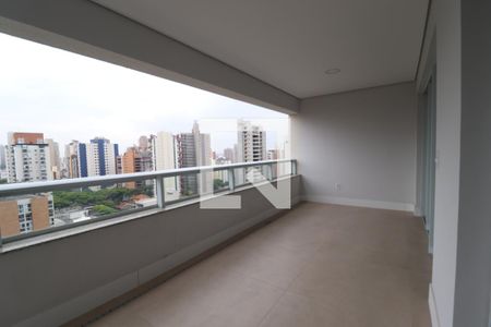 Varanda da Sala de apartamento à venda com 4 quartos, 185m² em Jardim, Santo André
