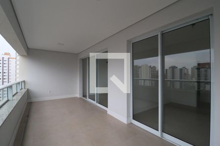 Varanda da Sala de apartamento à venda com 4 quartos, 185m² em Jardim, Santo André