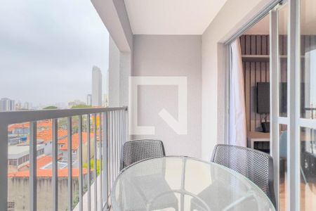 Varanda de kitnet/studio para alugar com 1 quarto, 25m² em Vila Mariana, São Paulo